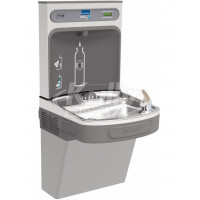 Elkay EZH2O LZS8WSLK Filtered Drinking Fountain with Bottle-Filling Station