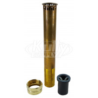 Sloan V-500-AA Rough Brass Vacuum Breaker 1-1/2" x 17-1/2"