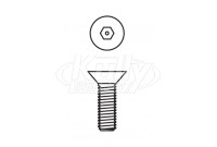 Acorn 0152-004-000 #8-32 X 3/8" Flat Head Allen W/Ctr Reject S.Stl Screw