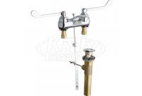 Elkay LK403T6 4" Centerset Lavatory Faucet, 2 Handle w/ Pop-Up