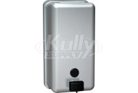 ASI 0347 Horizontal Liquid Soap Dispenser, Surface Mounted