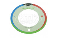 Symmons SC-102 Dial for Safetymix