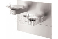 Haws 1011MS Bi-Level Swirl Bowl NON-REFRIGERATED Drinking Fountain