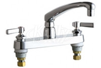 Chicago 1100-E35-369ABCP Hot and Cold Water Sink Faucet