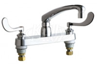 Chicago 1100-E35VP317ABCP Hot and Cold Water Sink Faucet