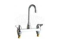 Chicago 1100-GN1AE3ABCP Hot and Cold Water Sink Faucet