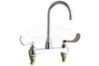Chicago 1100-GN2AE3V317AB Hot and Cold Water Sink Faucet