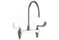 Chicago 1100-GN8AE35-317AB Hot and Cold Water Sink Faucet