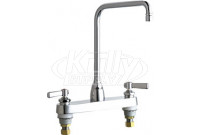 Chicago 1100-HA8-369VPAAB Hot and Cold Water Sink Faucet