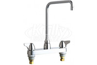 Chicago 1100-HA8VPAABCP Hot and Cold Water Sink Faucet