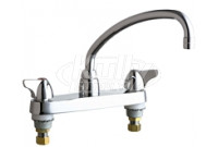 Chicago 1100-L9E29VPABCP Hot and Cold Water Sink Faucet