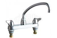 Chicago 1100-L9VPAXKABCP Hot and Cold Water Sink Faucet