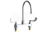 Chicago 1100-GN8AE3-317AB E-Cast Kitchen Sink Faucet