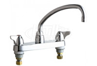 Chicago 1100-L9ABCP E-Cast Kitchen Sink Faucet