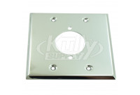 Sloan HY-40 Two Gang Wall Plate 4-1/2"