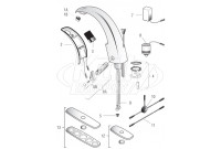 Sloan Optima(R) i.q. EAF-150 Faucet Parts Breakdown