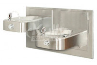 Haws 1117L Barrier-Free Bi-Level NON-REFRIGERATED Drinking Fountain