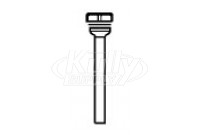 Sloan F-29-A Rough Brass Outlet 3/4" x 7-1/2"