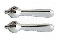 Chicago 241-PLPRJKCP 2-3/8" Metal Lever Handles w/ No Index