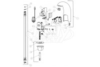 Chicago 116.112.21.1 Hytronic Contemporary Sensor Faucet Parts Breakdown