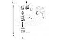 Chicago 116.201.AB.1 Hytronic Traditional Sensor Faucet Parts Breakdown