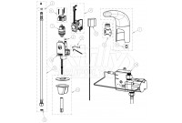 Chicago 116.901.AB.1 Hytronic Traditional Sensor Faucet Parts Breakdown