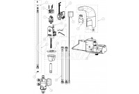 Chicago 116.921.AB.1 Hytronic Traditional Sensor Faucet Parts Breakdown