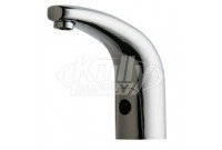 Chicago 116.590.AB.1 HyTronic Traditional Sink Faucet with Dual Beam Infrared Sensor - Patient Care Application