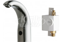 Chicago 116.952.AB.1 HyTronic Traditional Sink Faucet with Dual Beam Infrared Sensor