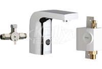 Chicago 116.960.AB.1 Hytronic Edge Lavatory Faucet