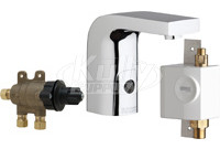 Chicago 116.970.AB.1 Hytronic Edge Lavatory Faucet