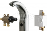 Chicago 116.972.AB.1 HyTronic Traditional Sink Faucet with Dual Beam Infrared Sensor