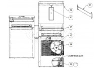 Haws 1211S & 1211SH Drinking Fountain Parts Breakdown