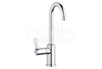 Elkay LKDVR208513L Single Hole, Single Lever Hospitality Faucet -Vandal Resistant 