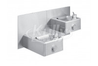 Oasis MSSLEM NON-REFRIGERATED Sensor-Operated (lower unit only) In-Wall Dual Drinking Fountain