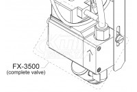 Intersan FX-3500 Istromic Burkert Valve Assembly
