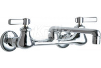 Chicago 540-LDWXFABCP Hot and Cold Water Sink Faucet