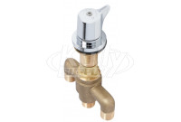 T&S Brass EC-SMT Above Deck Thermostatic Mixing Valve W/ 1/2" Npsm Male Fittings