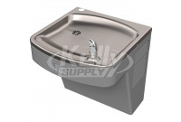 Murdock A171408S-UG Stainless Steel Drinking Fountain with Stainless Bubbler