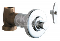Chicago 1771-ABCP Concealed Straight Valve with Loose Key