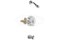 Chicago 1900-CP Tub and Shower Valve