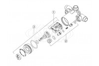 Chicago Pressure Balancing Tub & Shower Valve Parts Breakdown