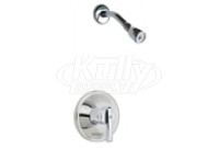 Chicago 1902-TKCP Shower Valve Trim Kit w/ 620-A Showerhead