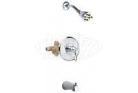 Chicago 1905-600CP Thermostatic Tub and Shower Valve