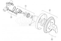 Chicago 1905 Series Shower Parts Breakdown