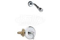 Chicago 1907-CP Thermostatic Shower Valve