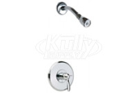 Chicago 1907-TKCP Shower Valve Trim Kit w/ 620-A Showerhead