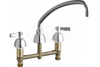 Chicago 201-AABCP Concealed Hot and Cold Water Sink Faucet