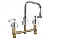 Chicago 201-ADB6AE3ABCP Concealed Hot and Cold Water Sink Faucet