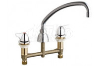 Chicago 201-AE35-1000ABCP Concealed Hot and Cold Water Sink Faucet